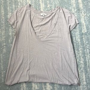 Wilfred Taupe v-neck in Medium